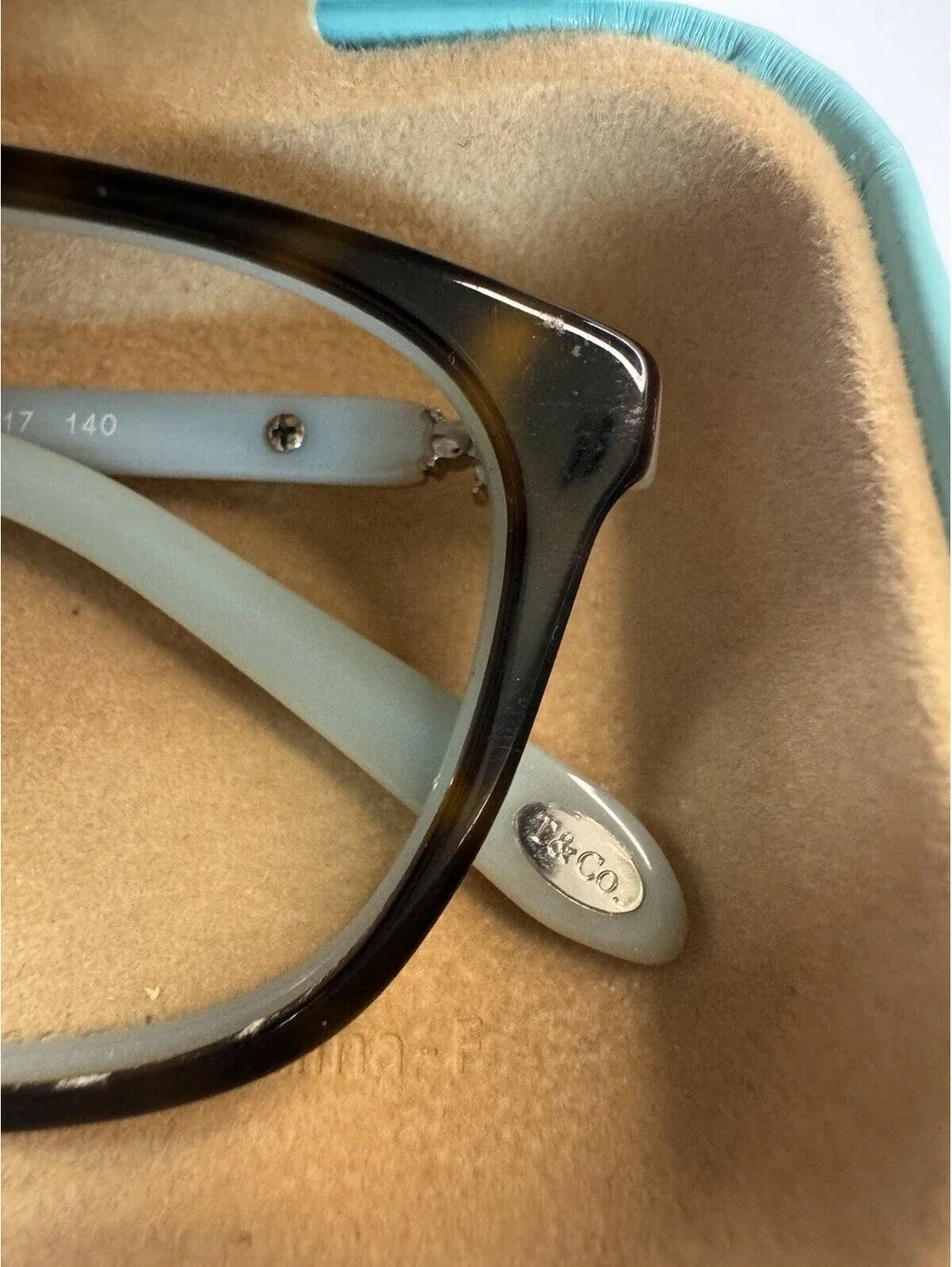 Tiffany & Co. these glasses